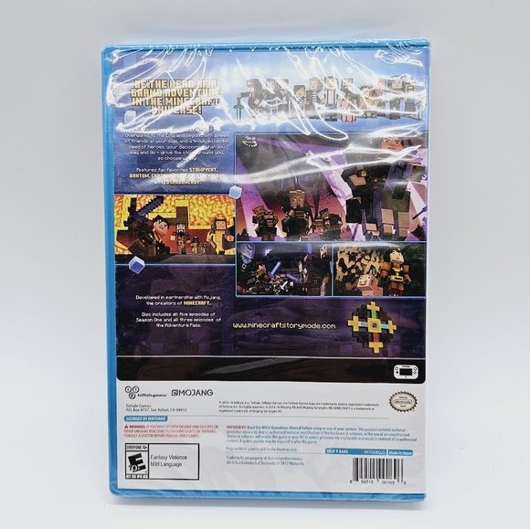 Wii U | Minecraft Story Mode The Complete Adventure video game - Picture 2 of 2